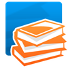 Knowledge base icon represented by books