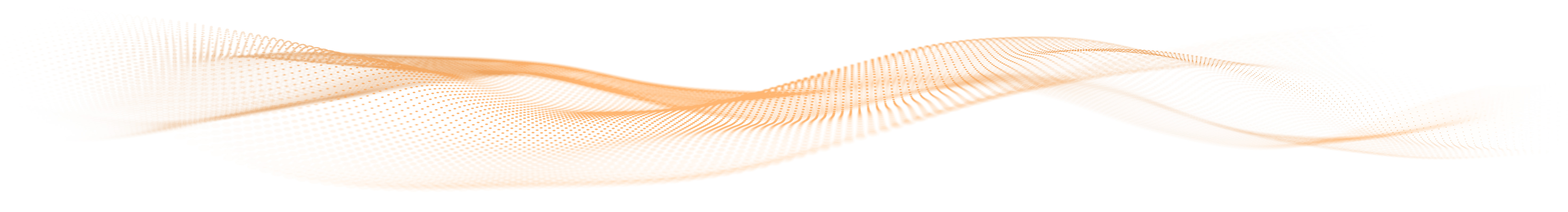 Turuncu Renkli Parçacık Dalga Grafiği