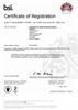 Certificate: Medical Dental Products Division MD540970