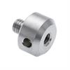 A-5004-7613 - M5 to M4 stainless steel adaptor, L 6.5 mm