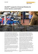 Case study:  Universal Robots (UR) - AksIM™ supports Universal Robots for smart factory automation