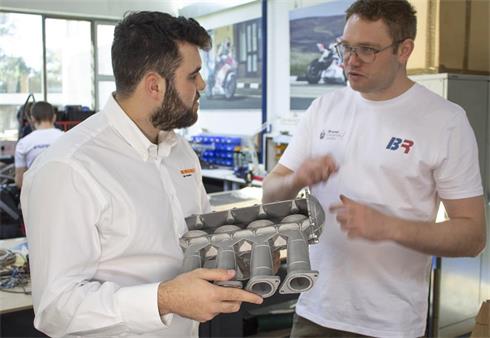 Renishaw supports Brunel Racing in Formula Student competition